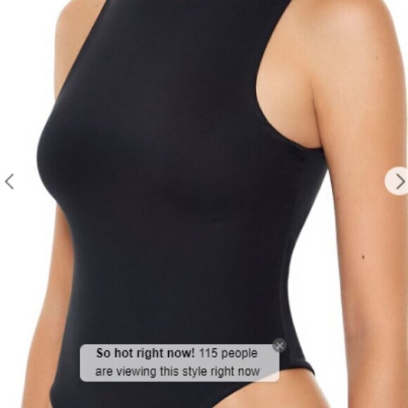 Forever 21 Contour Sculpt Sleeveless Fitted Bodysuit 4X - Picture 3 of 8